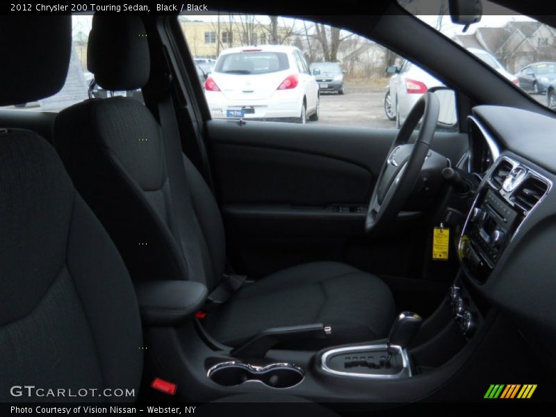 Black / Black 2012 Chrysler 200 Touring Sedan