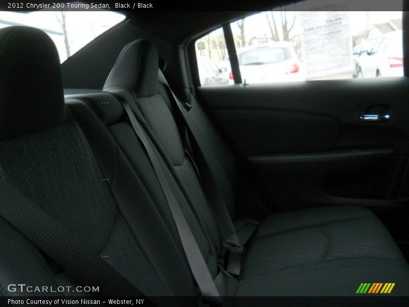 Black / Black 2012 Chrysler 200 Touring Sedan
