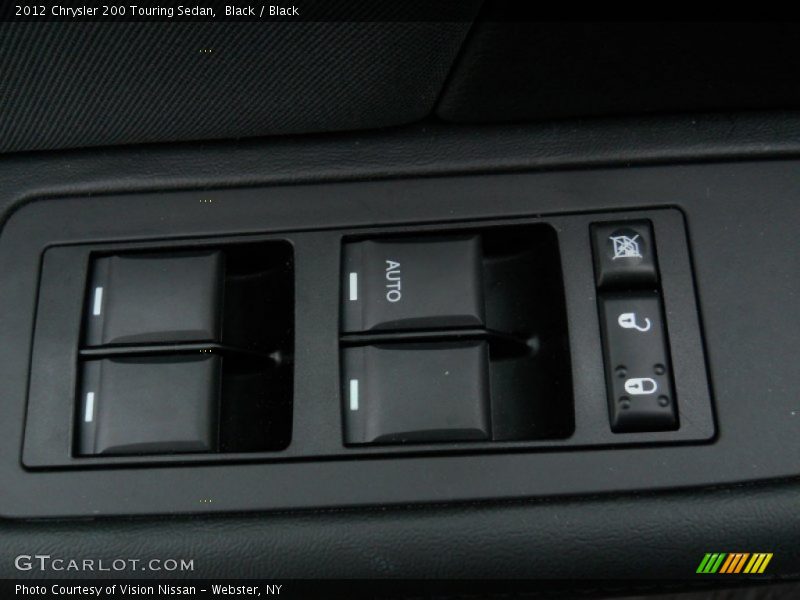 Black / Black 2012 Chrysler 200 Touring Sedan