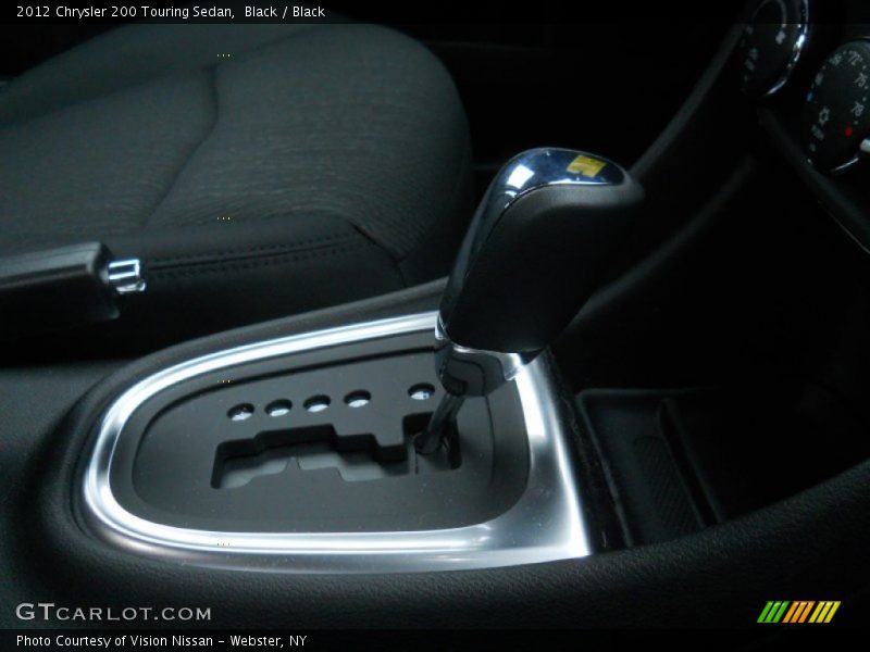 Black / Black 2012 Chrysler 200 Touring Sedan