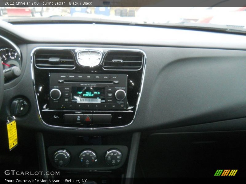 Black / Black 2012 Chrysler 200 Touring Sedan