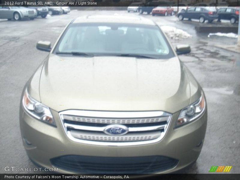 Ginger Ale / Light Stone 2012 Ford Taurus SEL AWD