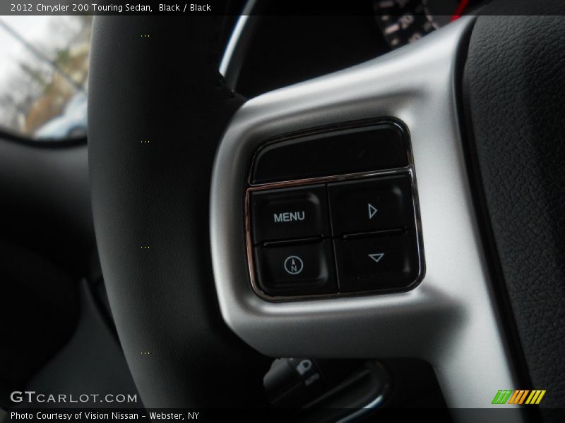 Black / Black 2012 Chrysler 200 Touring Sedan