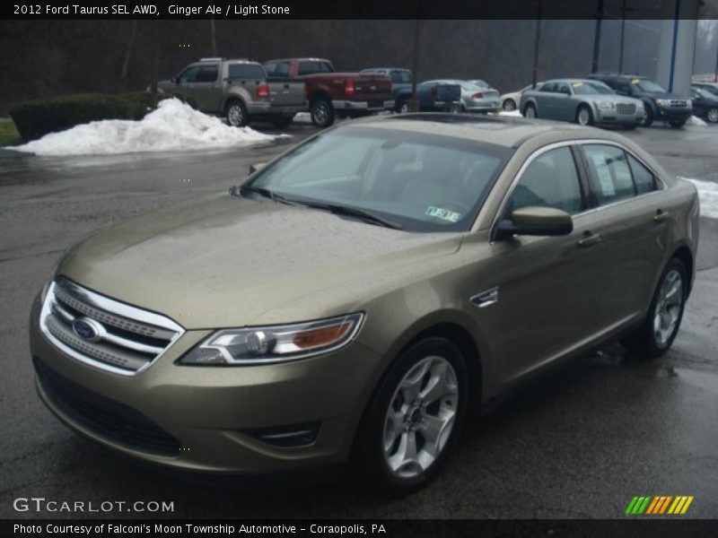 Ginger Ale / Light Stone 2012 Ford Taurus SEL AWD