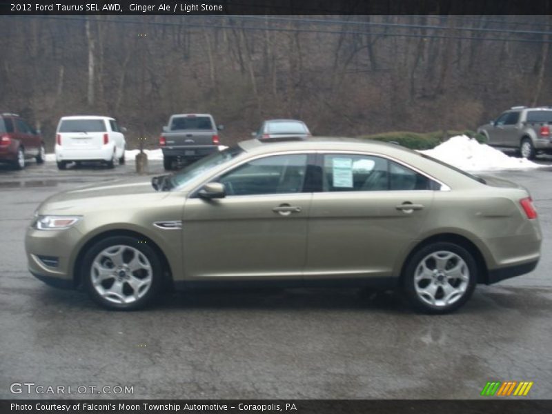 Ginger Ale / Light Stone 2012 Ford Taurus SEL AWD