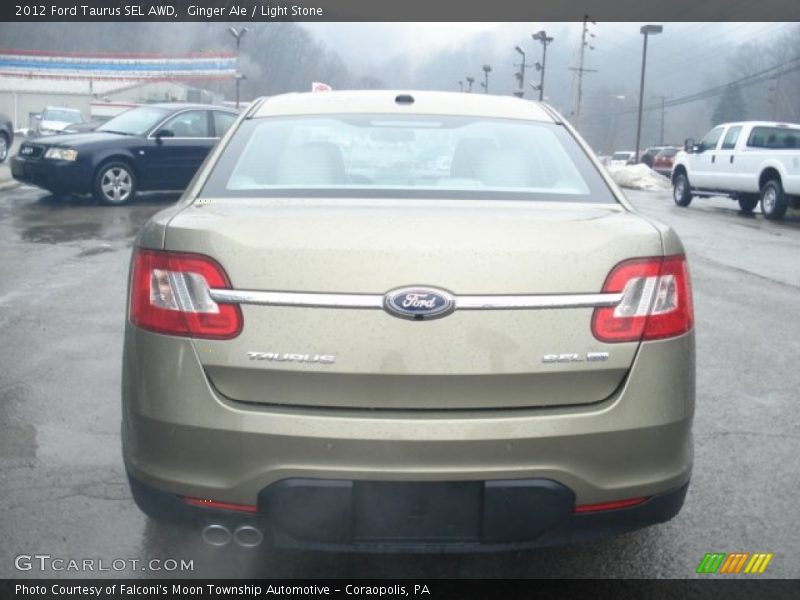 Ginger Ale / Light Stone 2012 Ford Taurus SEL AWD