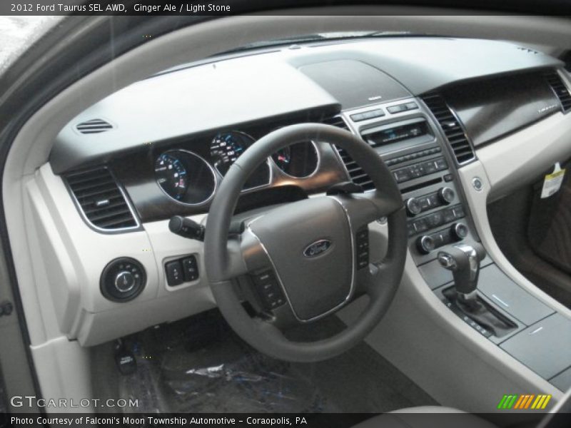 Ginger Ale / Light Stone 2012 Ford Taurus SEL AWD