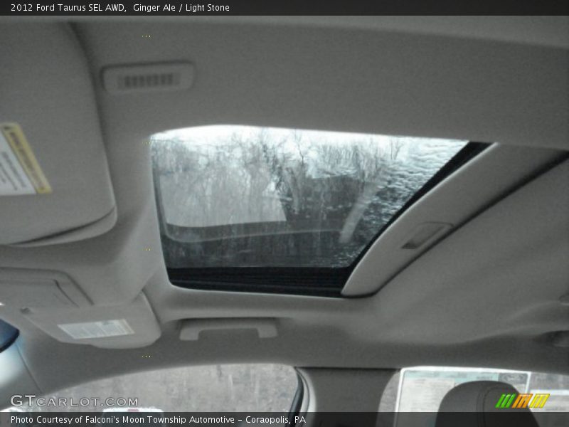 Ginger Ale / Light Stone 2012 Ford Taurus SEL AWD