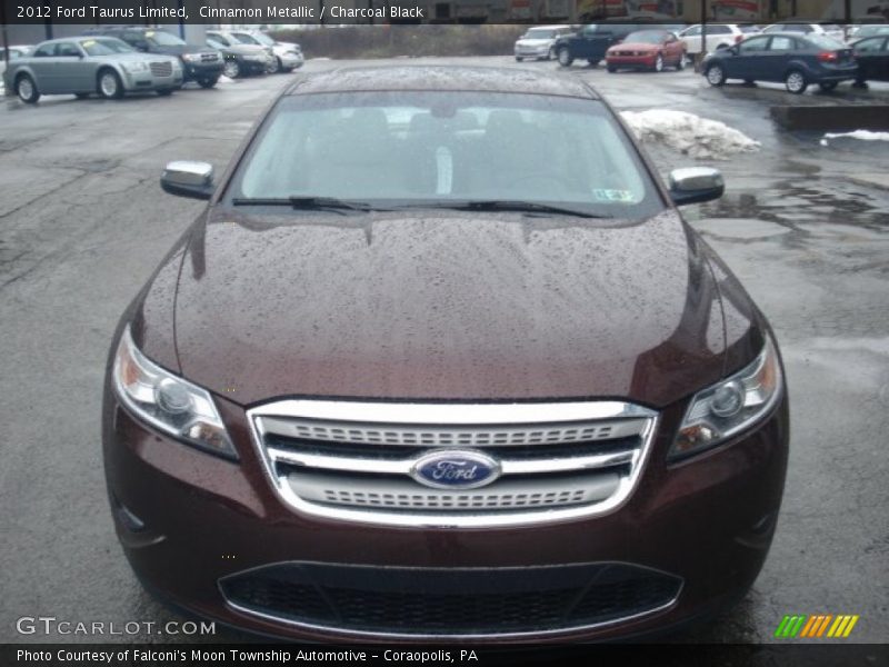 Cinnamon Metallic / Charcoal Black 2012 Ford Taurus Limited