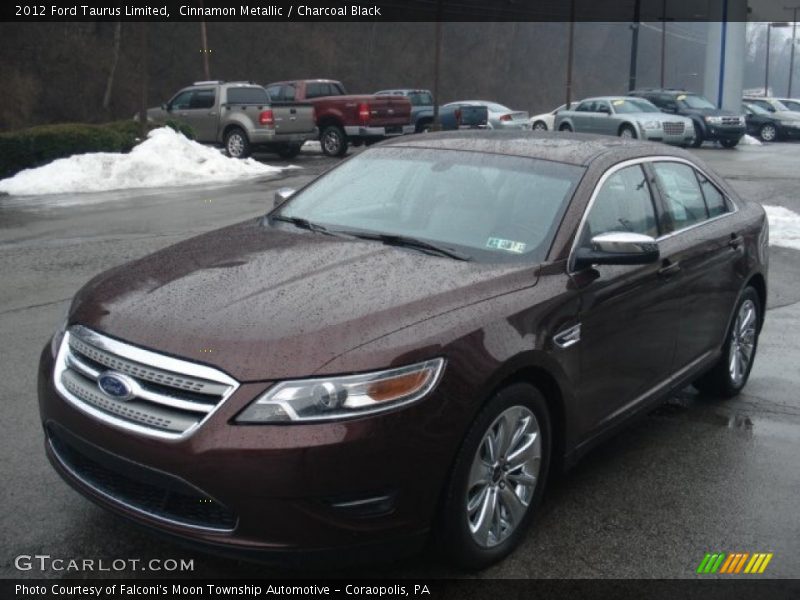 Cinnamon Metallic / Charcoal Black 2012 Ford Taurus Limited