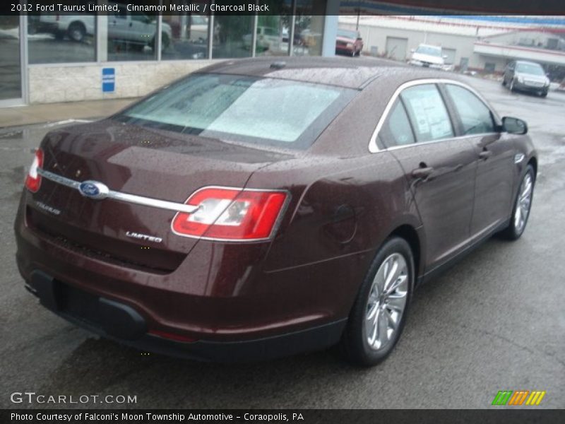Cinnamon Metallic / Charcoal Black 2012 Ford Taurus Limited