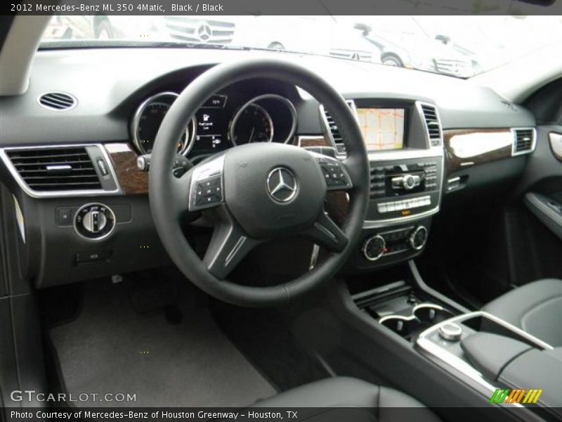  2012 ML 350 4Matic Black Interior