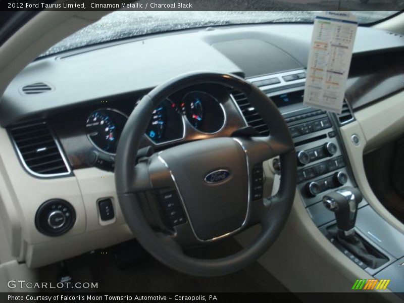 Cinnamon Metallic / Charcoal Black 2012 Ford Taurus Limited