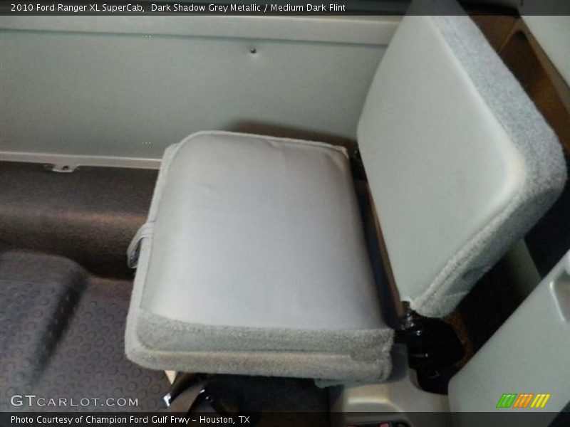 Dark Shadow Grey Metallic / Medium Dark Flint 2010 Ford Ranger XL SuperCab