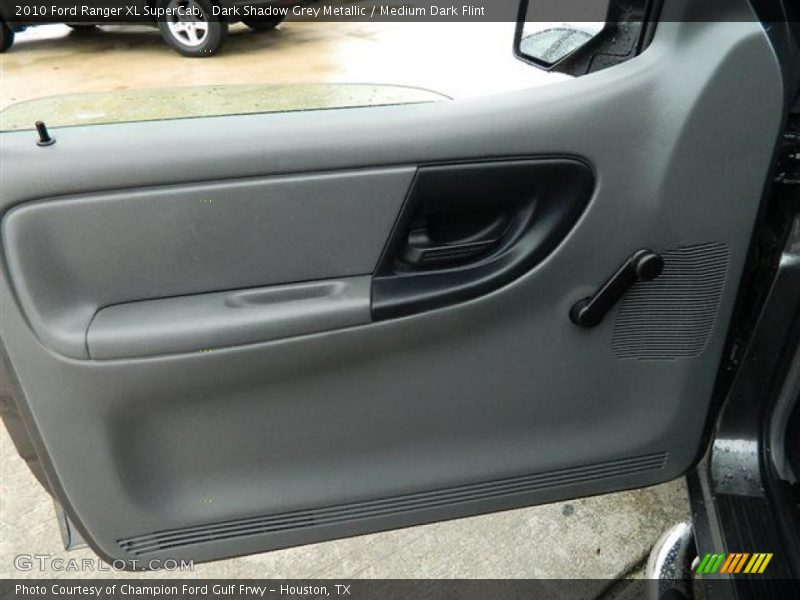 Dark Shadow Grey Metallic / Medium Dark Flint 2010 Ford Ranger XL SuperCab