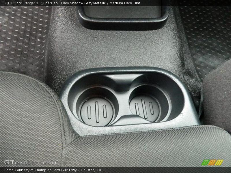 Dark Shadow Grey Metallic / Medium Dark Flint 2010 Ford Ranger XL SuperCab