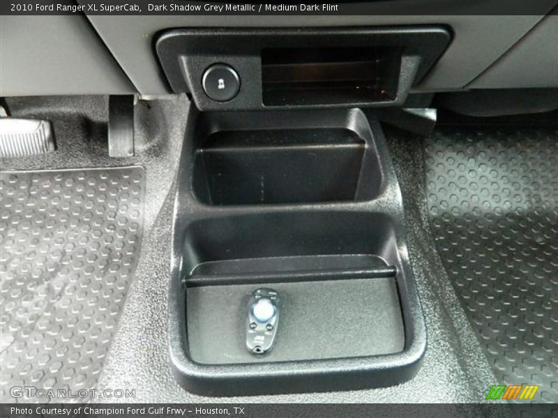 Dark Shadow Grey Metallic / Medium Dark Flint 2010 Ford Ranger XL SuperCab