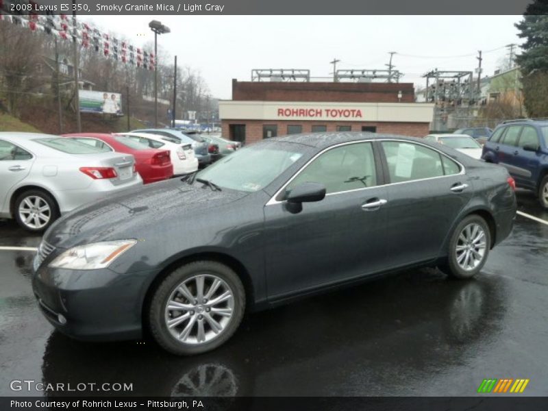 Smoky Granite Mica / Light Gray 2008 Lexus ES 350