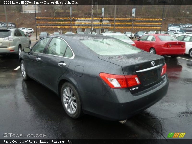 Smoky Granite Mica / Light Gray 2008 Lexus ES 350