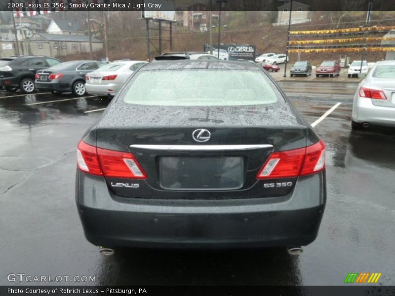 Smoky Granite Mica / Light Gray 2008 Lexus ES 350