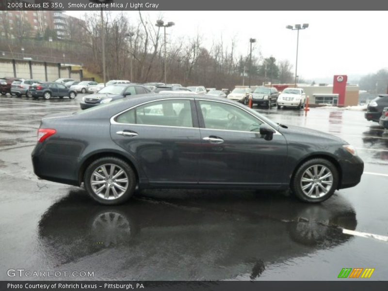Smoky Granite Mica / Light Gray 2008 Lexus ES 350