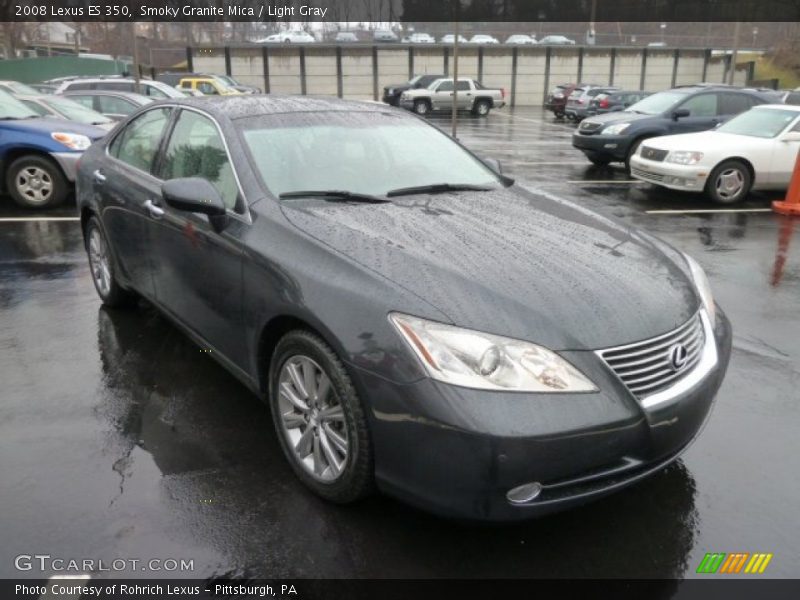Smoky Granite Mica / Light Gray 2008 Lexus ES 350