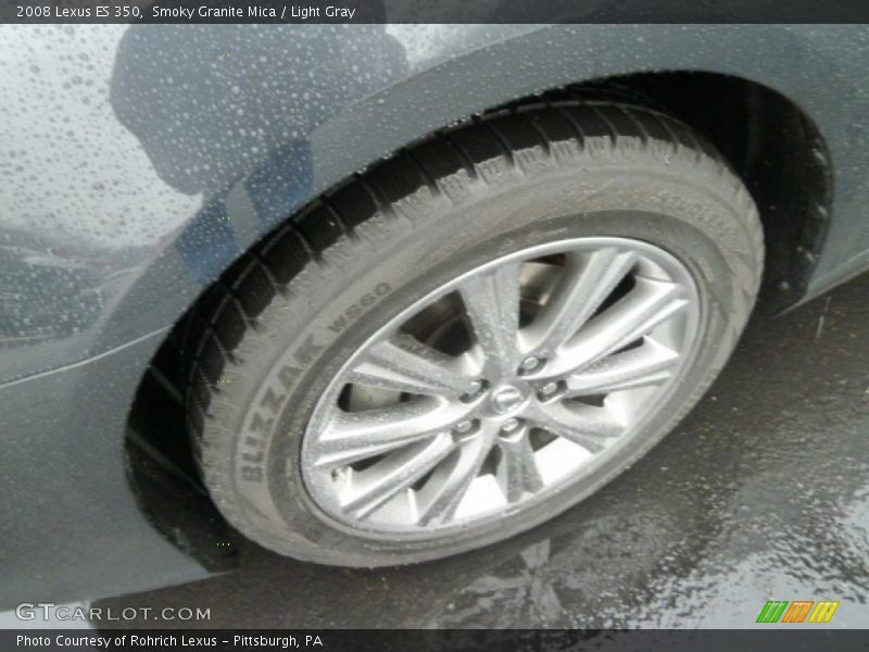 Smoky Granite Mica / Light Gray 2008 Lexus ES 350