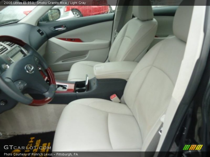 Smoky Granite Mica / Light Gray 2008 Lexus ES 350