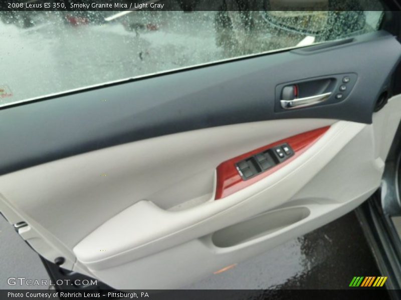 Smoky Granite Mica / Light Gray 2008 Lexus ES 350