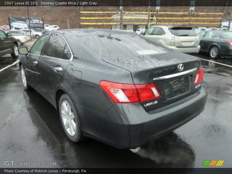 Smokey Granite Mica / Light Gray 2007 Lexus ES 350