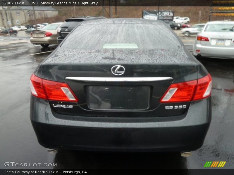 Smokey Granite Mica / Light Gray 2007 Lexus ES 350