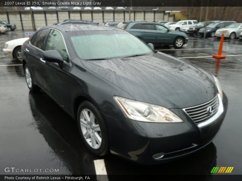 Smokey Granite Mica / Light Gray 2007 Lexus ES 350