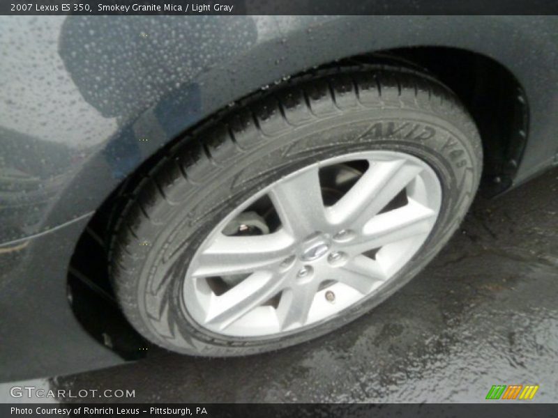 Smokey Granite Mica / Light Gray 2007 Lexus ES 350