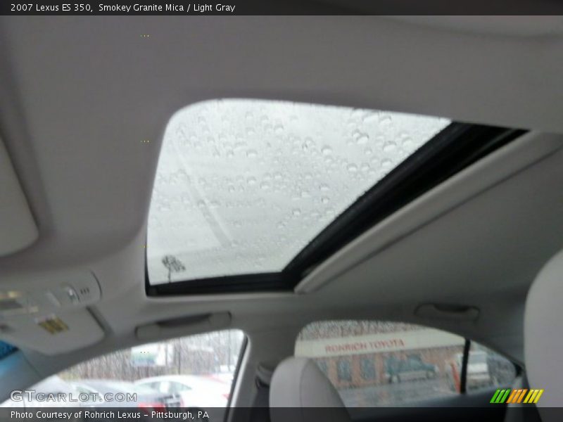 Smokey Granite Mica / Light Gray 2007 Lexus ES 350