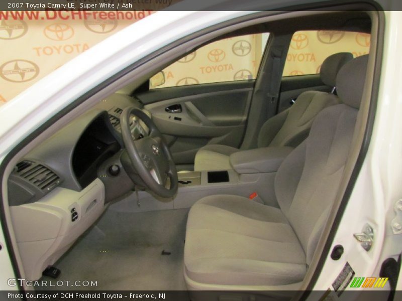Super White / Ash 2007 Toyota Camry LE
