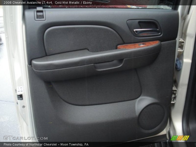 Gold Mist Metallic / Ebony 2008 Chevrolet Avalanche LT 4x4