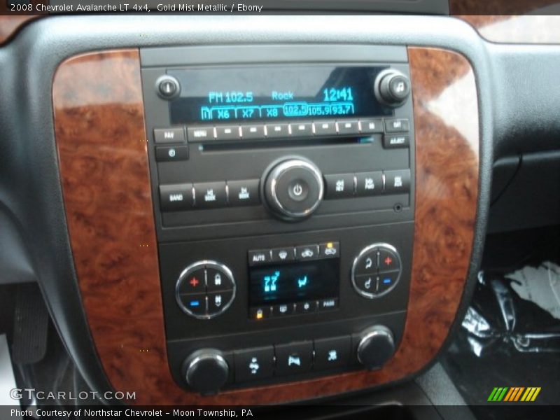 Gold Mist Metallic / Ebony 2008 Chevrolet Avalanche LT 4x4