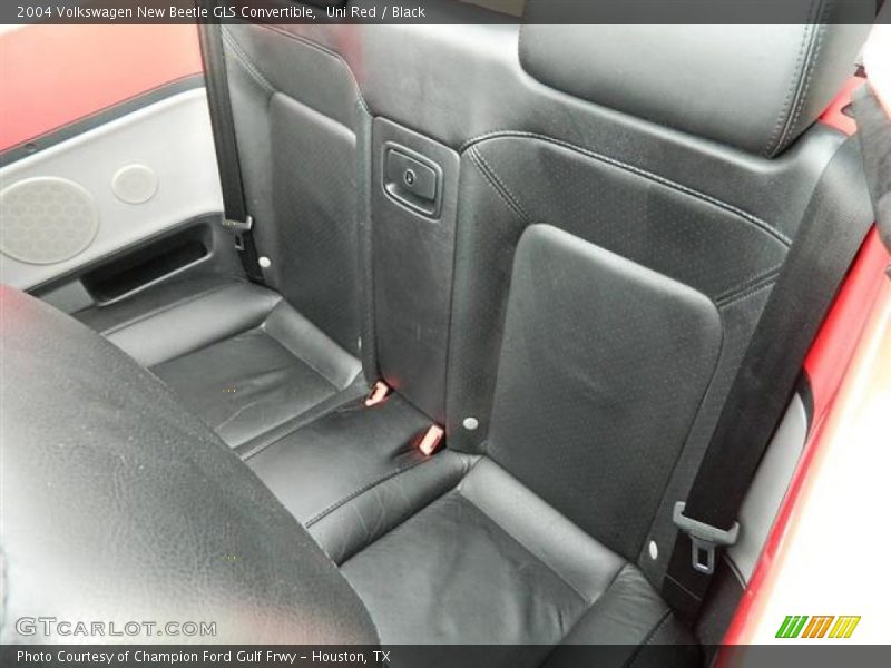 Rear Seat of 2004 New Beetle GLS Convertible