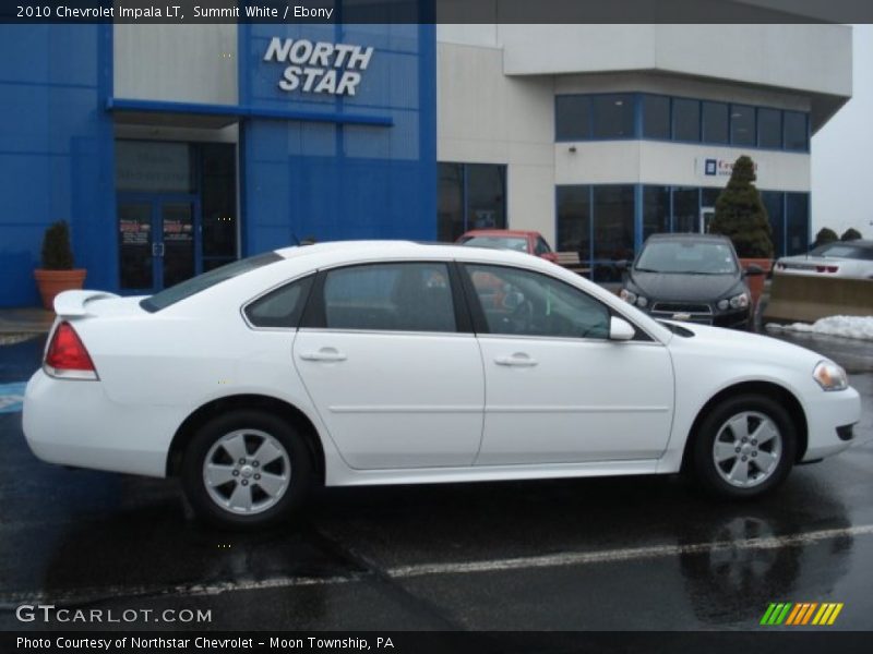 Summit White / Ebony 2010 Chevrolet Impala LT