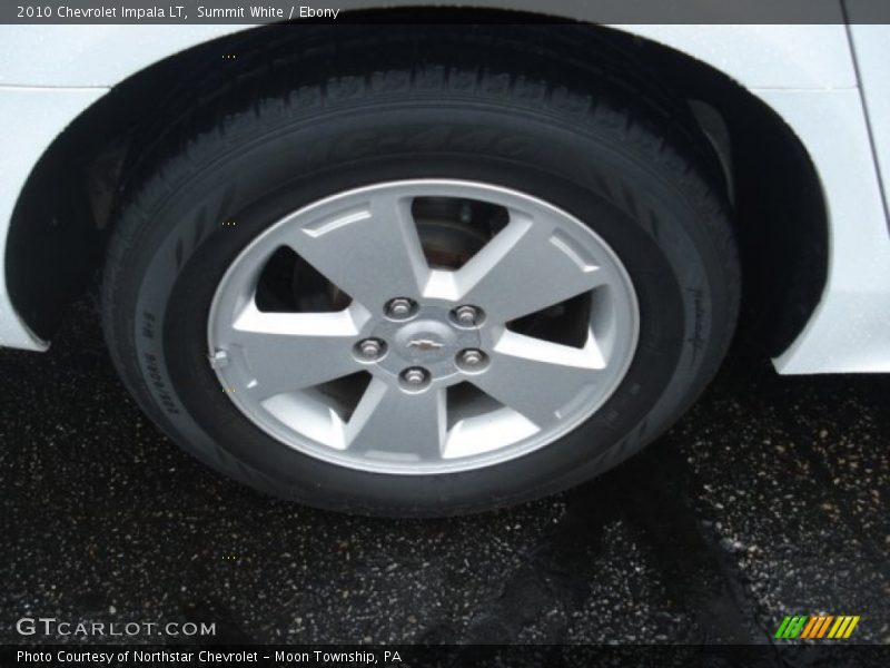 Summit White / Ebony 2010 Chevrolet Impala LT