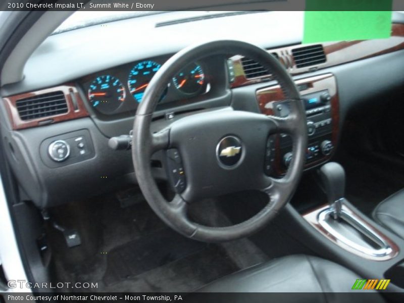 Summit White / Ebony 2010 Chevrolet Impala LT