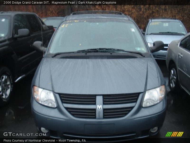 Magnesium Pearl / Dark Khaki/Light Graystone 2006 Dodge Grand Caravan SXT