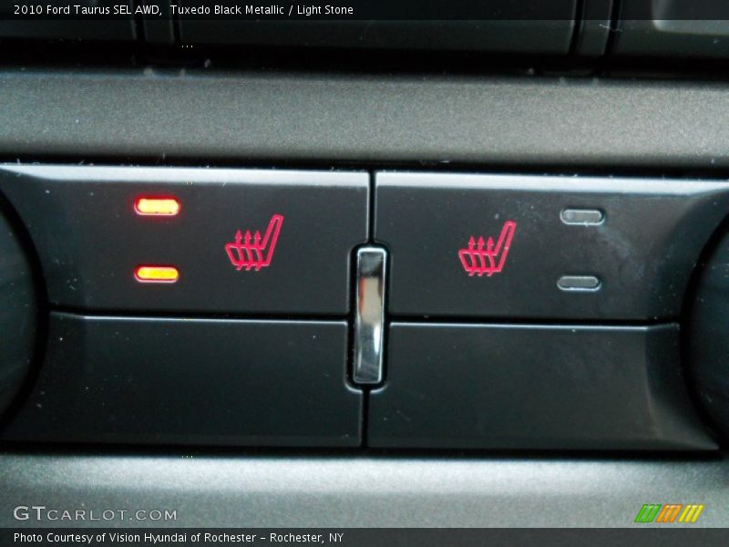 Tuxedo Black Metallic / Light Stone 2010 Ford Taurus SEL AWD
