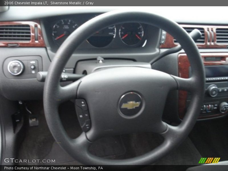 Silverstone Metallic / Gray 2006 Chevrolet Impala LT
