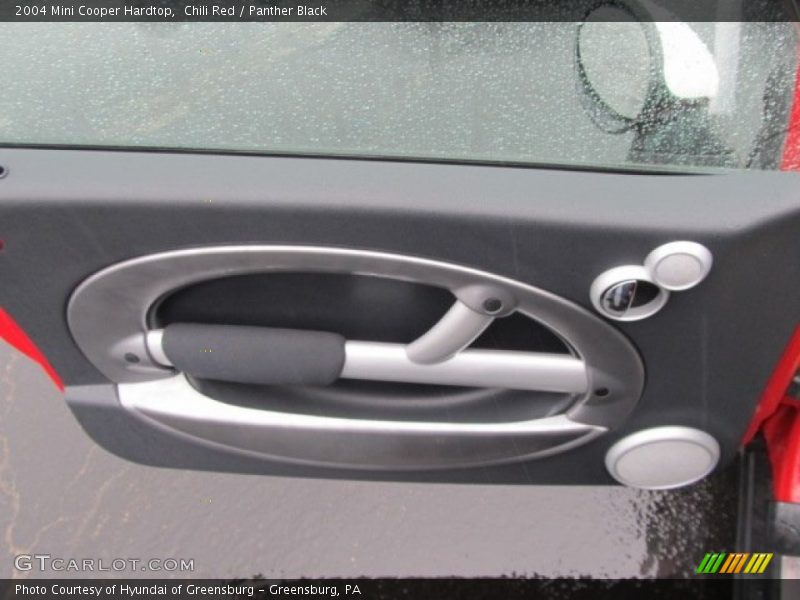 Chili Red / Panther Black 2004 Mini Cooper Hardtop