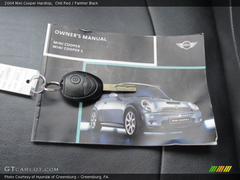 Keys of 2004 Cooper Hardtop