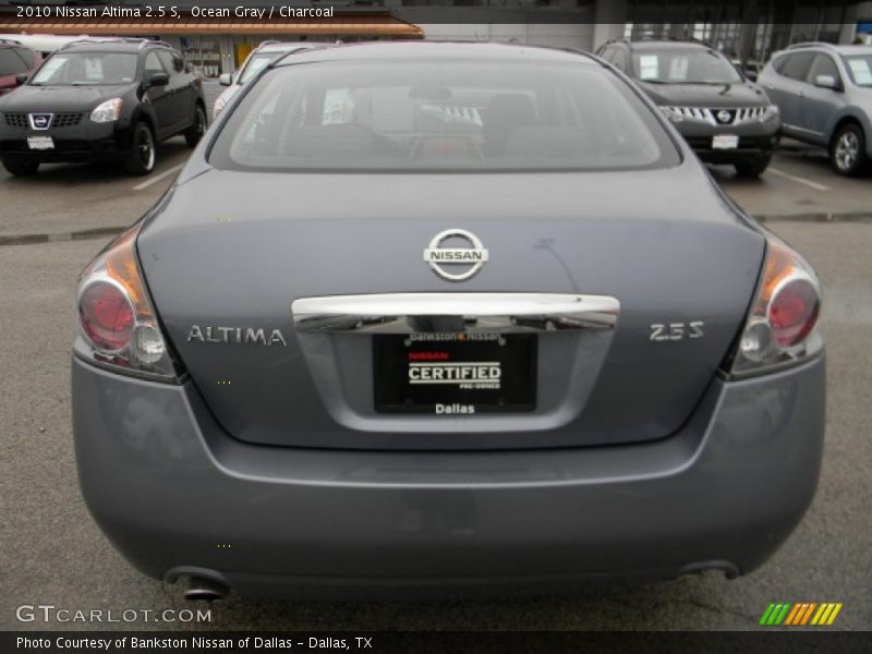 Ocean Gray / Charcoal 2010 Nissan Altima 2.5 S