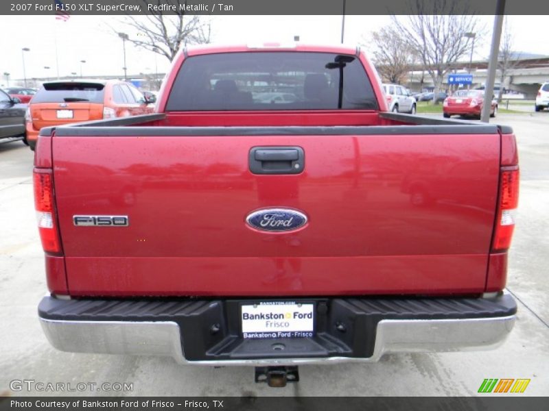 Redfire Metallic / Tan 2007 Ford F150 XLT SuperCrew