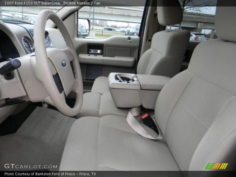 Redfire Metallic / Tan 2007 Ford F150 XLT SuperCrew