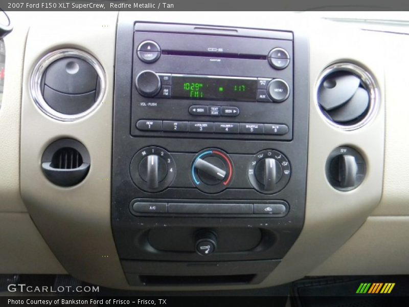 Redfire Metallic / Tan 2007 Ford F150 XLT SuperCrew